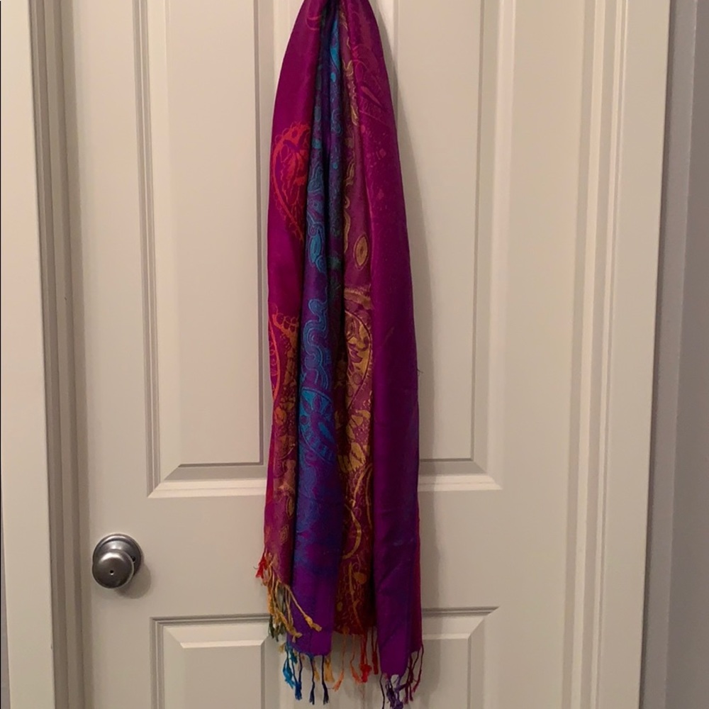 NWOT Rainbow Shrug